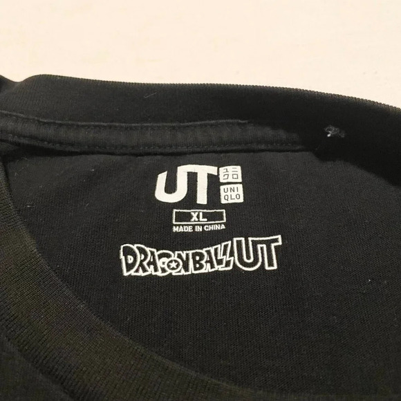 Uniqlo Dragonball Z Mens T Shirt Size XL Graphic Black Anime - Picture 8 of 16